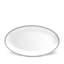 Soie Tressee White Oval Platter Large-1683594918
