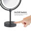 Miroir de maquillage circulaire autoportant-93468248