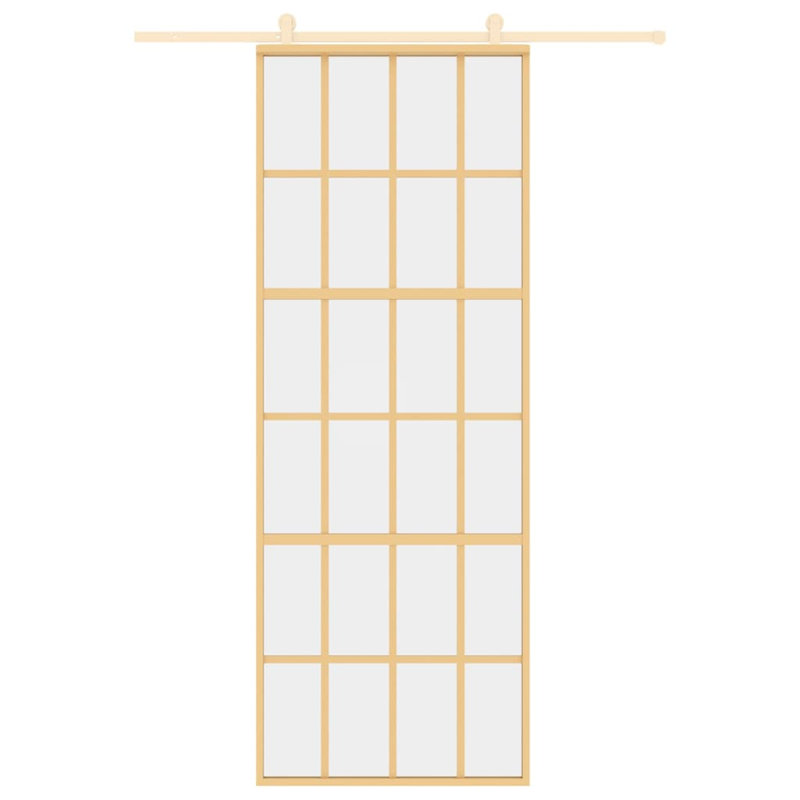 Klima Metal Sliding Doors, 205cm H x 76cm W