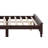Wood Retro Style Platform Bed With Wooden Slat Support-1611202829-1611202826