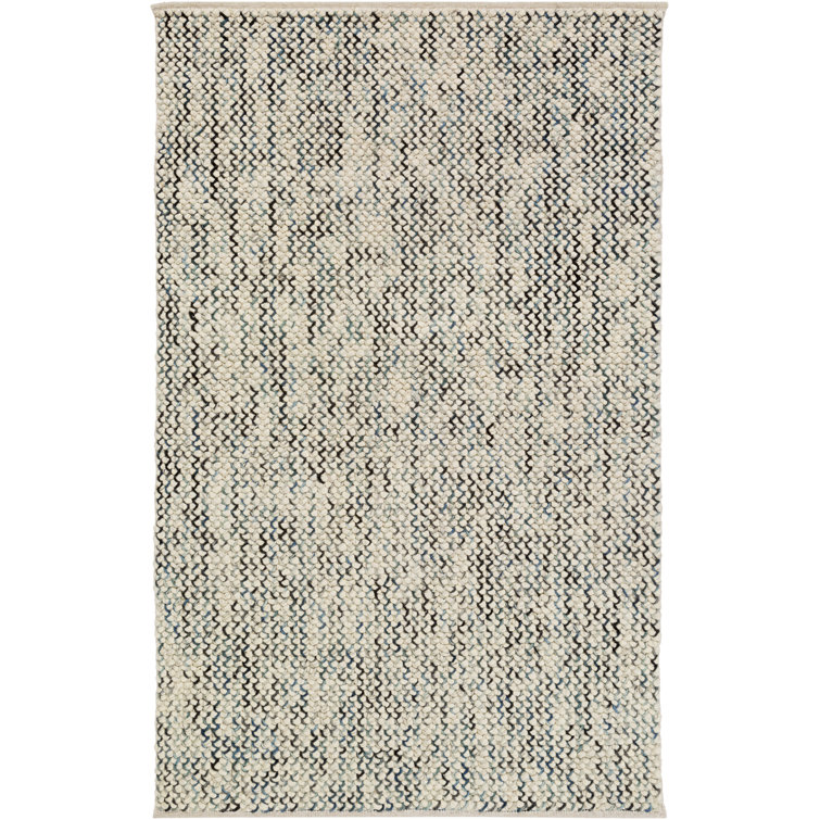 Avera Wool Area Rug in Beige/Gray