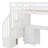 Twin Size Loft Bed With Built-In Desk And Drawer-1080563638