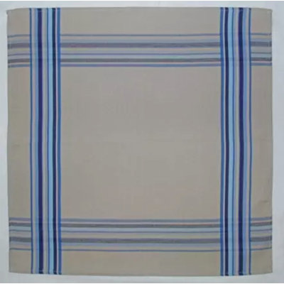 100% Cotton Striped Square Napkin