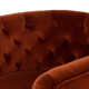 Bari Upholstered Swivel Barrel Chair