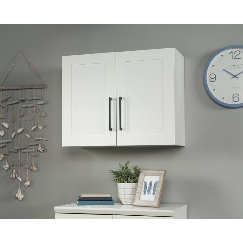 Armoire suspendue Franziska - blanc, Blanc