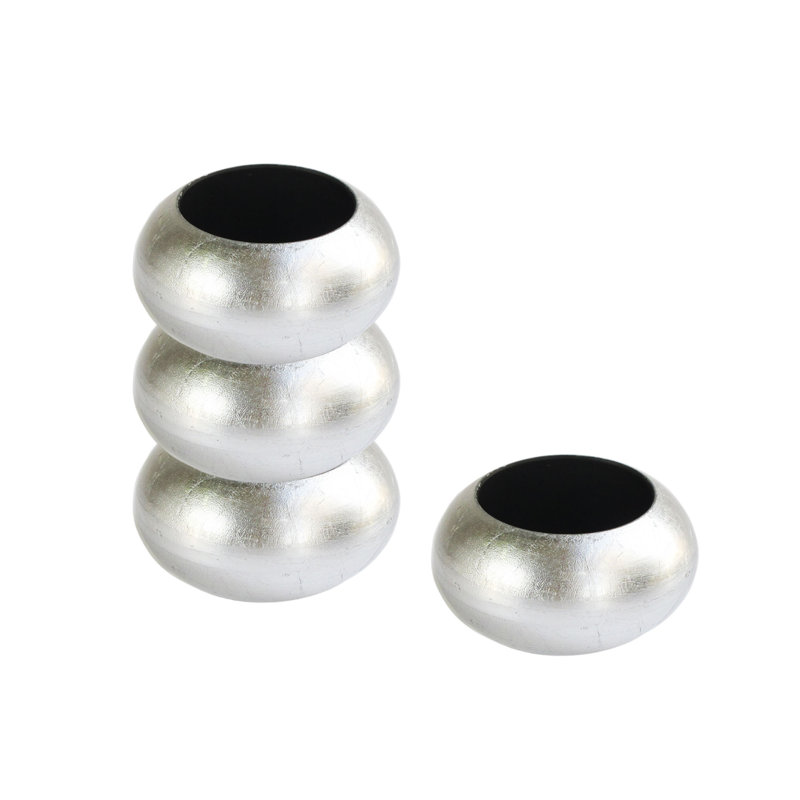 Rond de serviette traditionnel, Argent