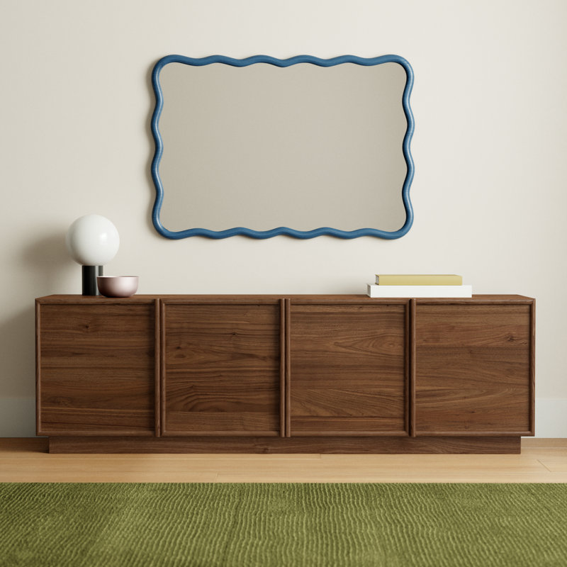 Collins 70" Media Console in Natural Walnut