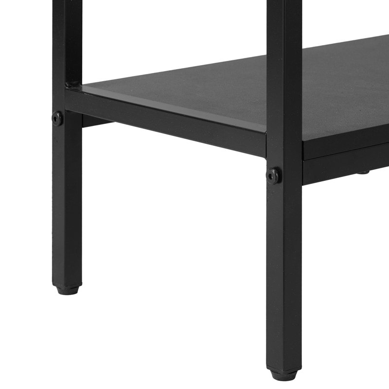 Metal Bookshelf, 4-Tier Arched Industrial Bookshelf, Small Rustic Vintage Storage Bookcase With Open Shelves, Freestanding Display Shelving Unit Storage Rack, For Living Room, Bedroom & Office