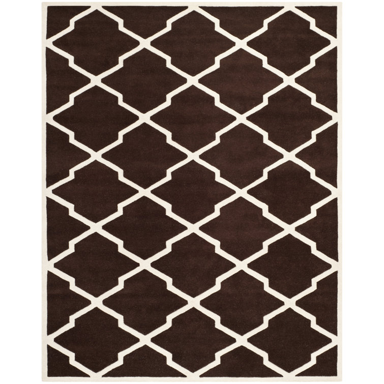 Carolene Hand Tufted Wool Geometric Rug