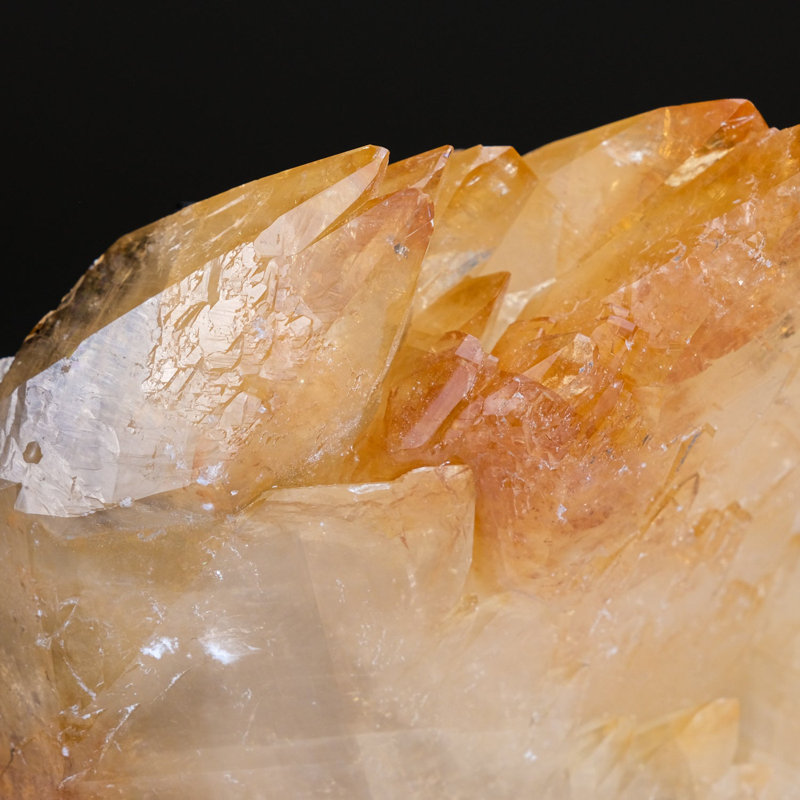 Cristal de calcite doré de la mine Elmwood, Tennessee (3,3 lb)