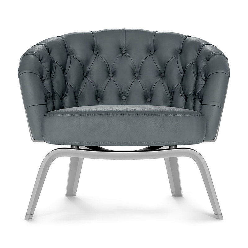 Tissu doux nauga, Brume bleue
