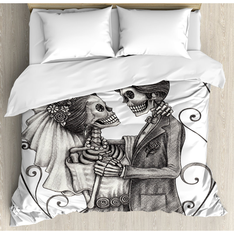 Day Of The Dead Duvet Cover, King