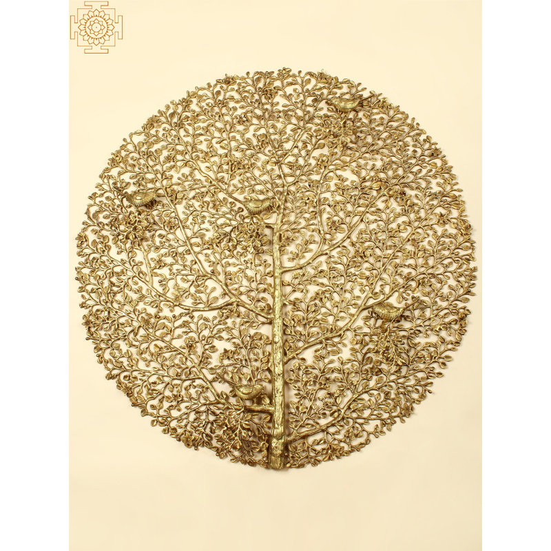 Wall Decor on Brass
