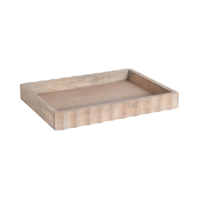 Plateau de service rectangulaire Cardella, Naturel