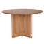 Round Metal Base Dining Table