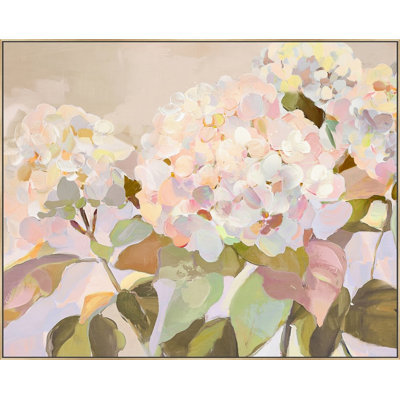 Art mural sur toile Pastel Garden II
