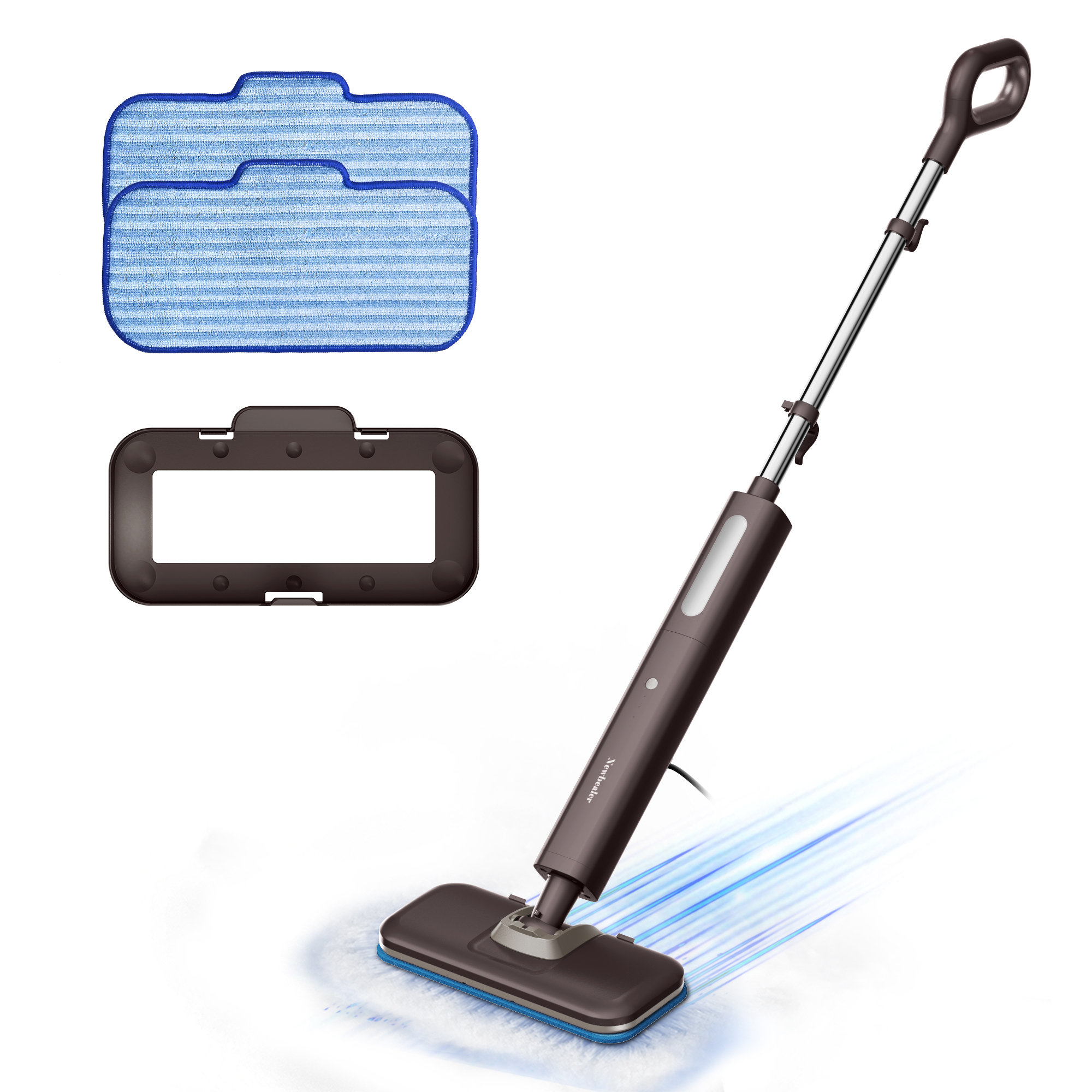 Newbealer Steam Cleaner&Steam Mop,1200W 500ml Floor Steamer for