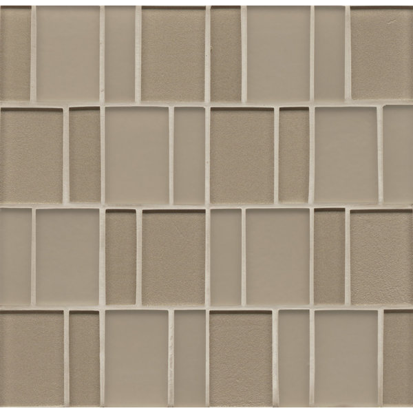 Contempo Glass Mosaic Tile in Gold