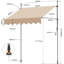 Semi-removable Branch Awning 2.5x1.2m-1735442112