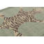 Distressed Homage Hand Knotted Wool Animal Print Area Rug-518296034