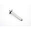 Douche de plafond de 16 po, laiton et acier inoxydable, nickel brossé, système de douche relaxant pour salle de bain, temps de détente-124583790