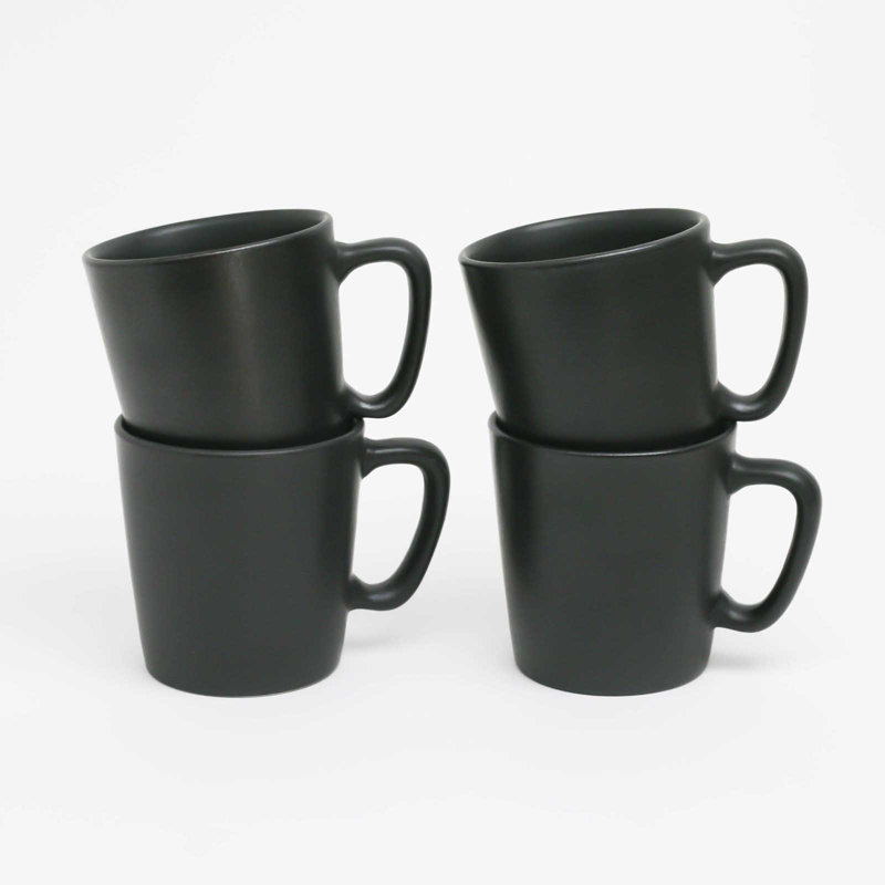 Eitan Stoneware Coffee Mug, Basalt
