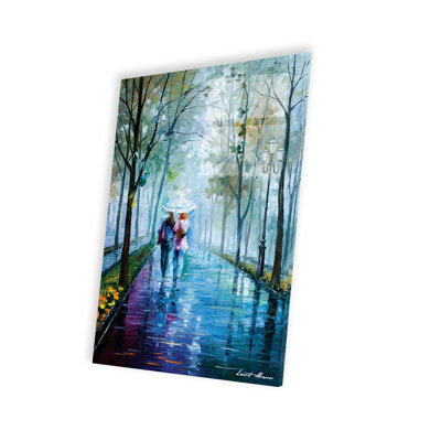 " Foggy Stroll " by Leonid Afremov