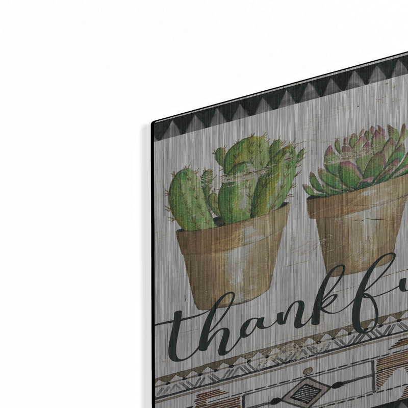 «Native Thankful Grateful» par Cindy Jacobs, H 12 po x l 24 po