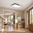 36.22" W Modern Dimmable LED Flush Mount Ceiling Light