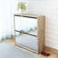 4 Pair Flip Down Shoe Storage-41262810