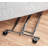 Metal Adjustable Rolling Industrial Pipe Clothing Rack