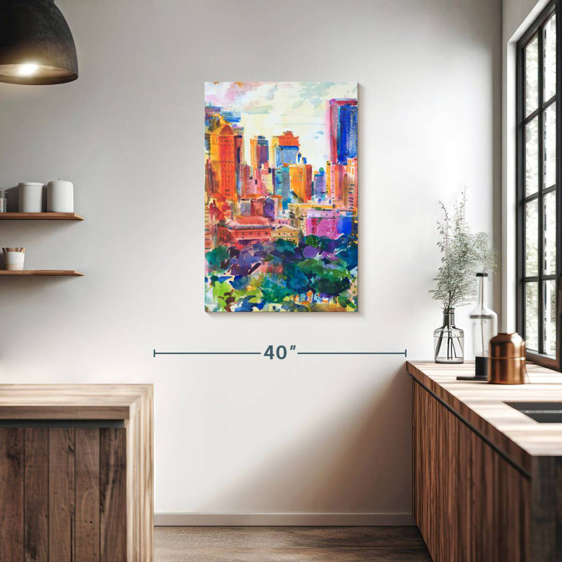 Aime Central Park West, 36" H x 24" W