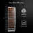 15.1 Cu. Ft. Dual Zone Wine Cooler with 155-Bottle Capacity, Built-In or Freestanding, Right Swing Door, Inverter Compressor-123209292