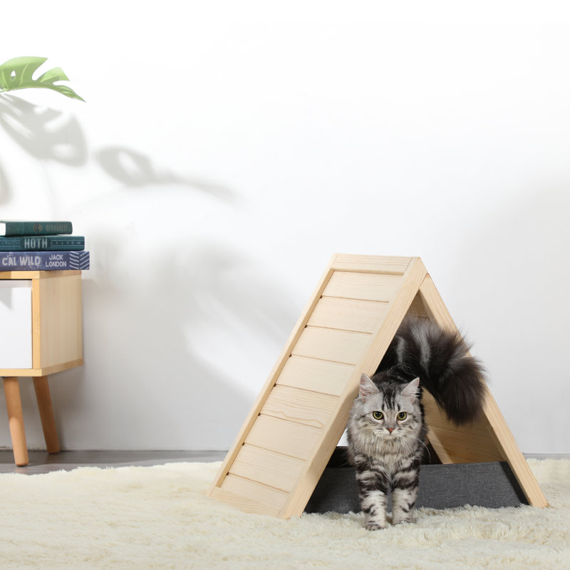 Maison de chat portable