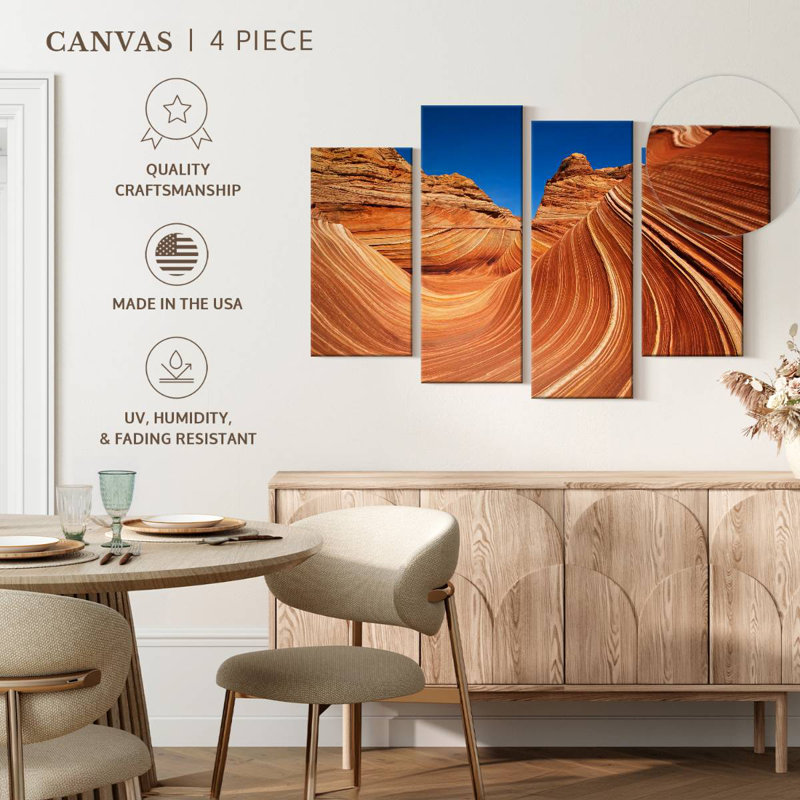 Alvord The Wave Swirling Pattern, 27" H x 43" W