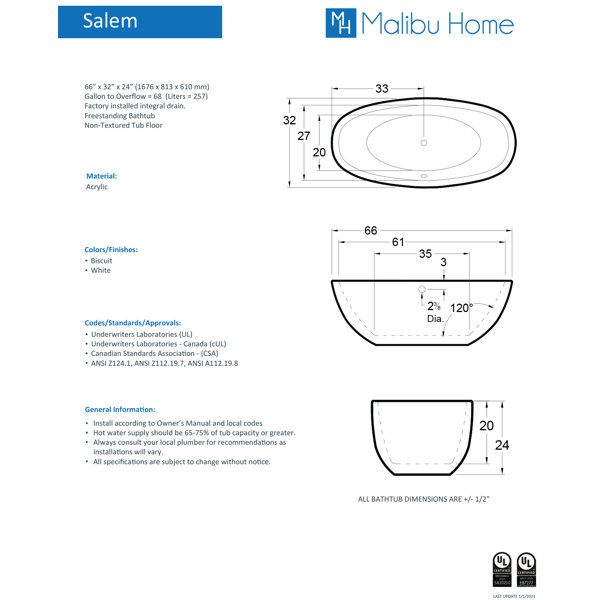 Product Dimensions