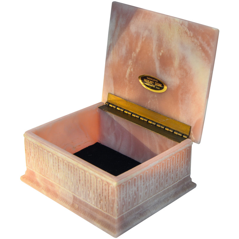 Handmade Stone Decorative Box