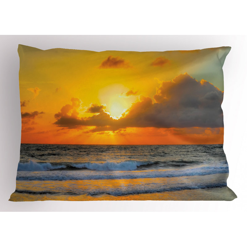 Sun Polyester Sham Set, Twin