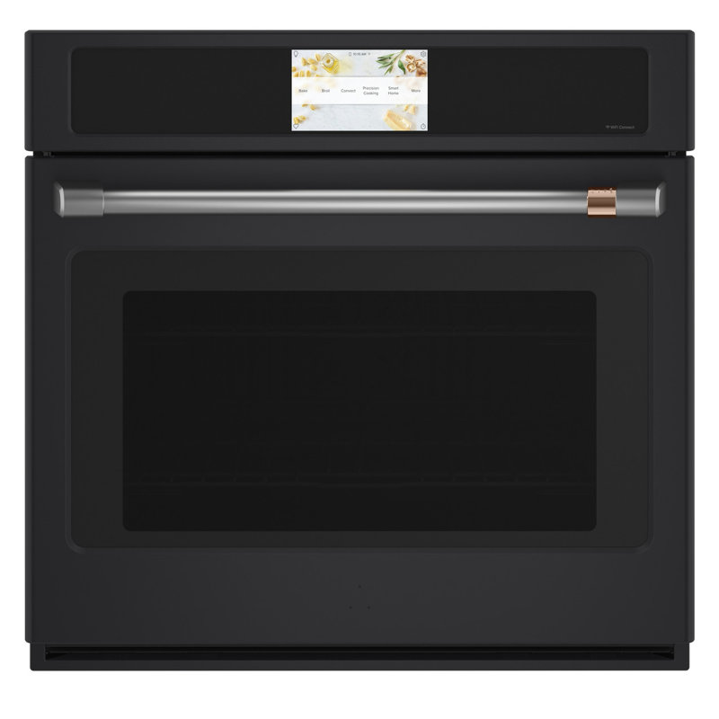 Professional Series Smart Built-in 30" Self Cleaning Convection Electric Single Wall Oven, Matte Black