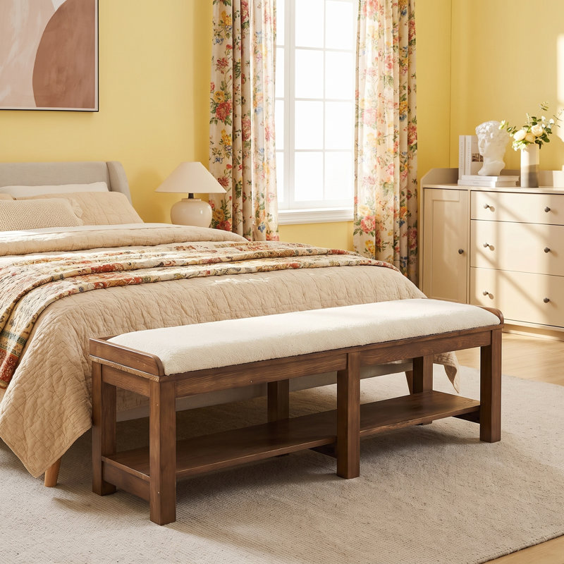 Banc de rangement pour chaussures 62,99 po