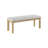 MORGAN NATURAL DINING BENCH