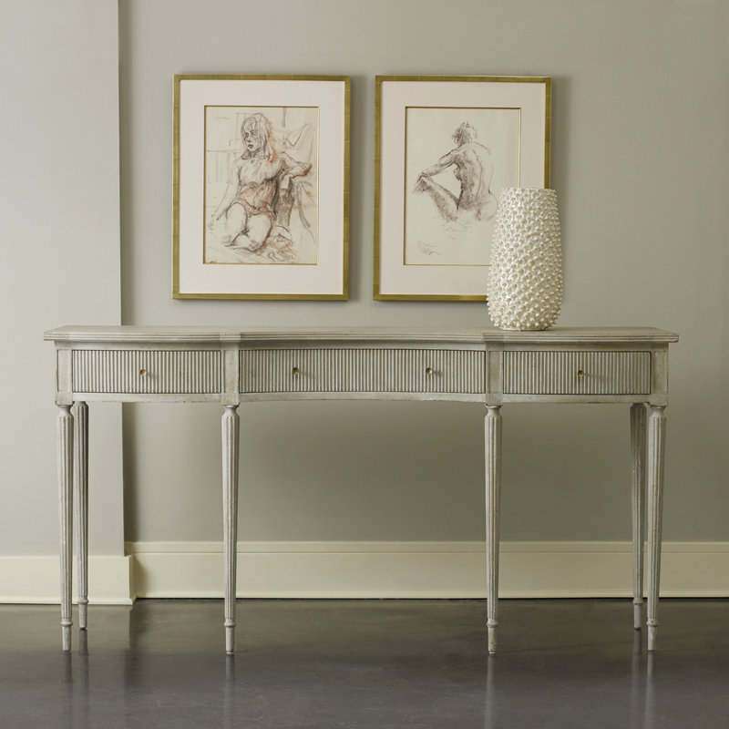 Ribbed 69.5'' Console Table