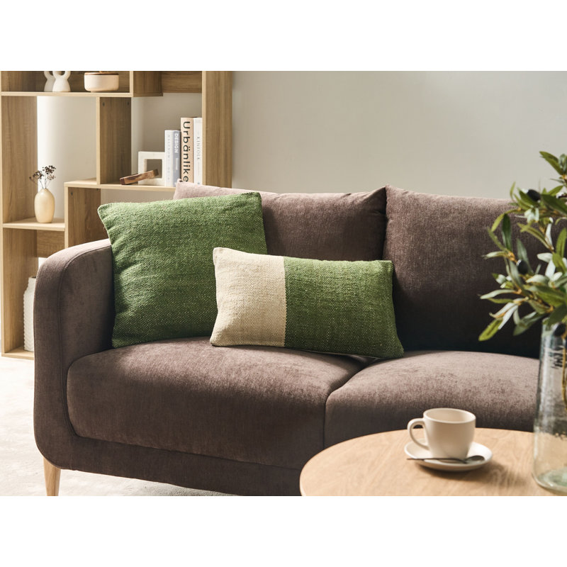 Beige: Green Cushion