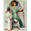 « desorting out » par norman rockwell, reproduction d’art sur toile tendue-503975003