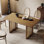 Bindner Ash Rectangular Solid Wood Top with Solid Wood Base Dining Table