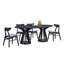 Table de salle à manger moderne 78,74 pouces Ellipse-1479591009