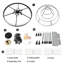 Makinlee Dimmable Tiered Chandelier-106892704-106892705-116093708