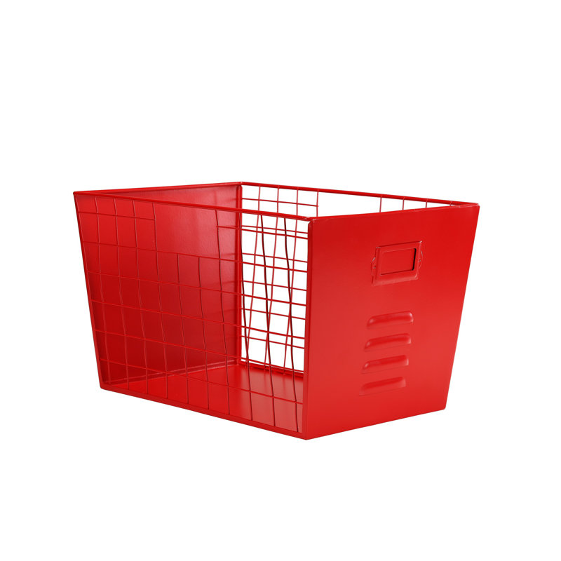 Rebrilliant Decorative Basket, Red
