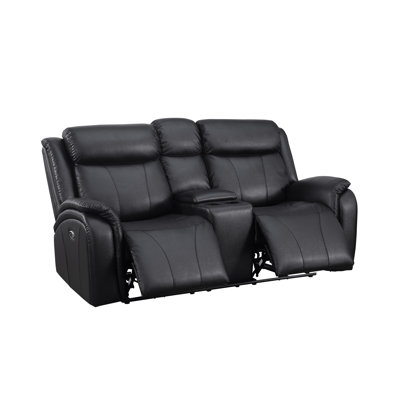 Adlai-Joziya 2 - Piece Faux Leather Living Room Set