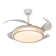 Milly 42 Inch Modern Retractable Ceiling Fan with Lights Remote Control